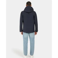 Didriksons Aston outdoor jack heren dark knight blue< Outdoor Jack