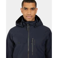 Didriksons Aston outdoor jack heren dark knight blue< Outdoor Jack