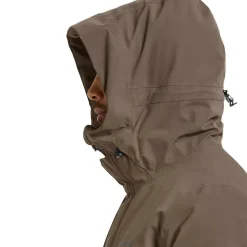 Didriksons Drew parka outdoor jack heren mocha brown< Outdoor Jack