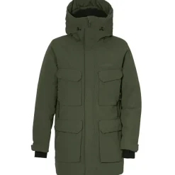 Didriksons Drew parka outdoor jack heren deep green< Outdoor Jack