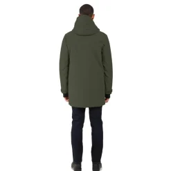 Didriksons Drew parka outdoor jack heren deep green< Outdoor Jack