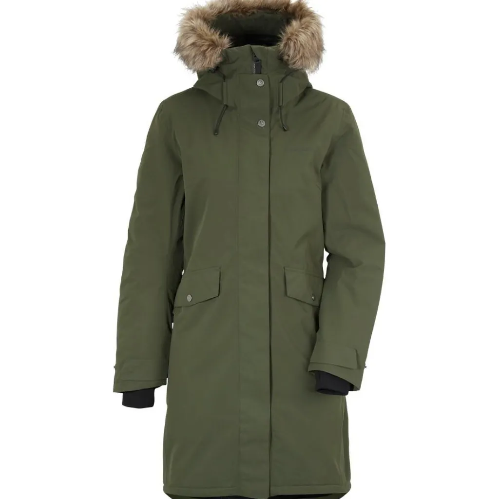 Jassen-Didriksons Erika Parka outdoor jack dames deep green
