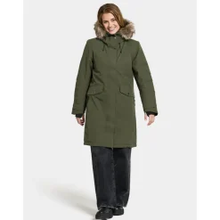 Jassen-Didriksons Erika Parka outdoor jack dames deep green