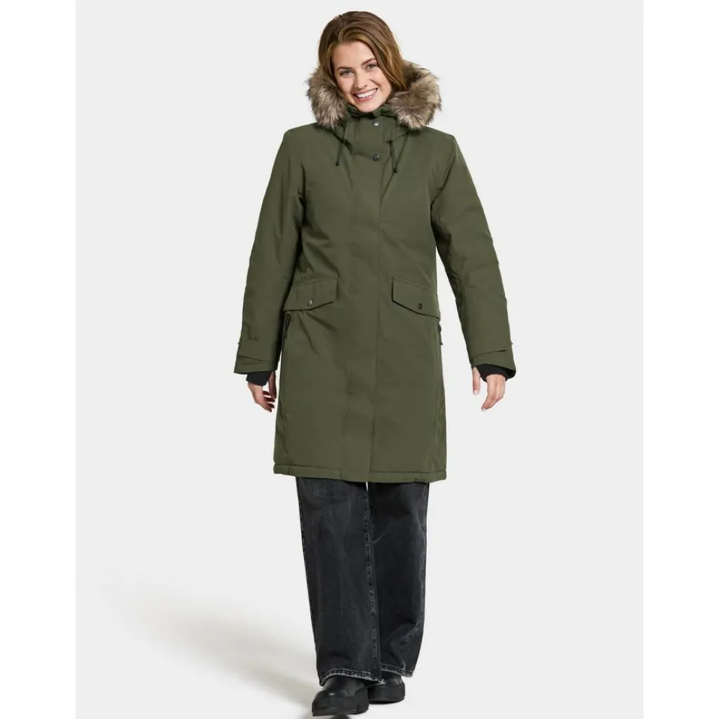 Jassen-Didriksons Erika Parka outdoor jack dames deep green