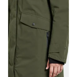 Jassen-Didriksons Erika Parka outdoor jack dames deep green