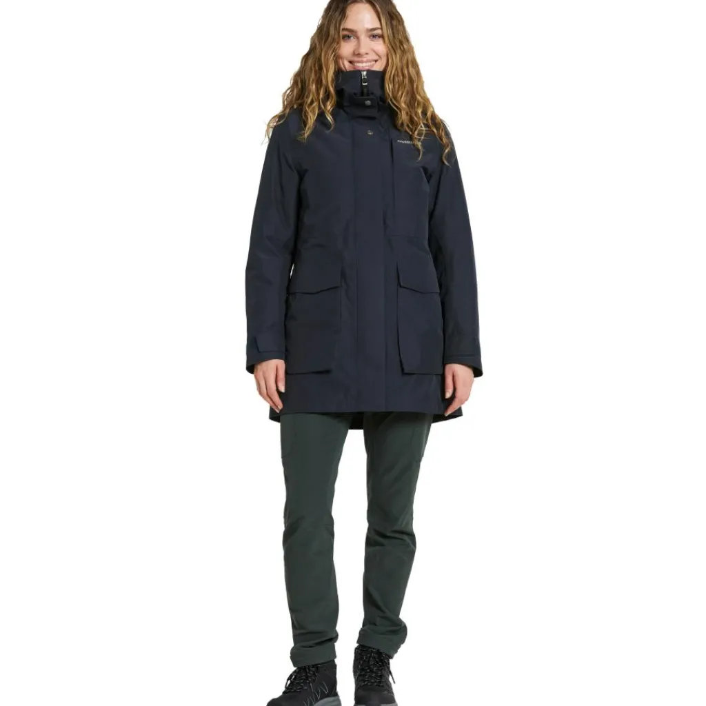 Outdoor Jack-Didriksons Harriet parka outdoor jack dames dark night blue