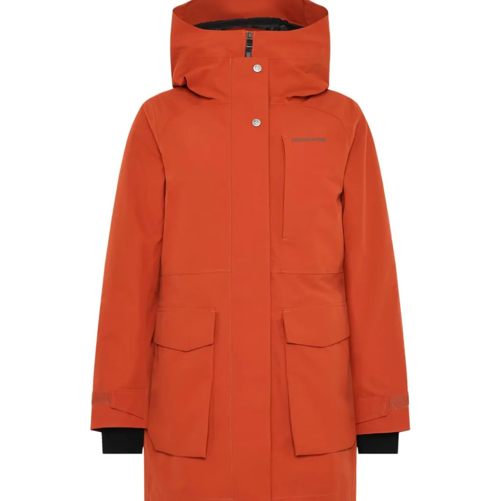 Outdoor Jack-Didriksons Harriet parka outdoor jack dames rust