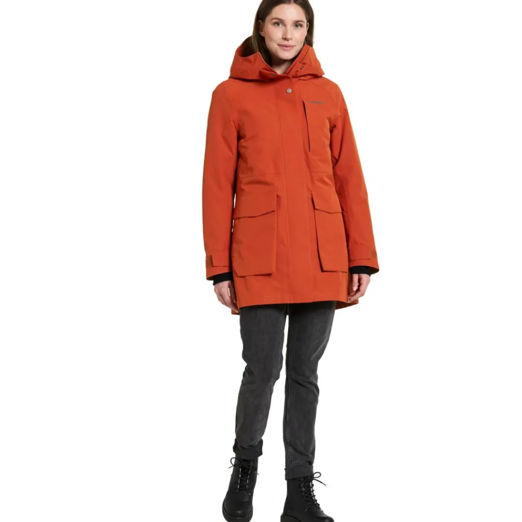 Outdoor Jack-Didriksons Harriet parka outdoor jack dames rust
