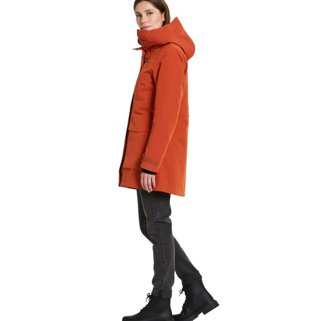 Outdoor Jack-Didriksons Harriet parka outdoor jack dames rust