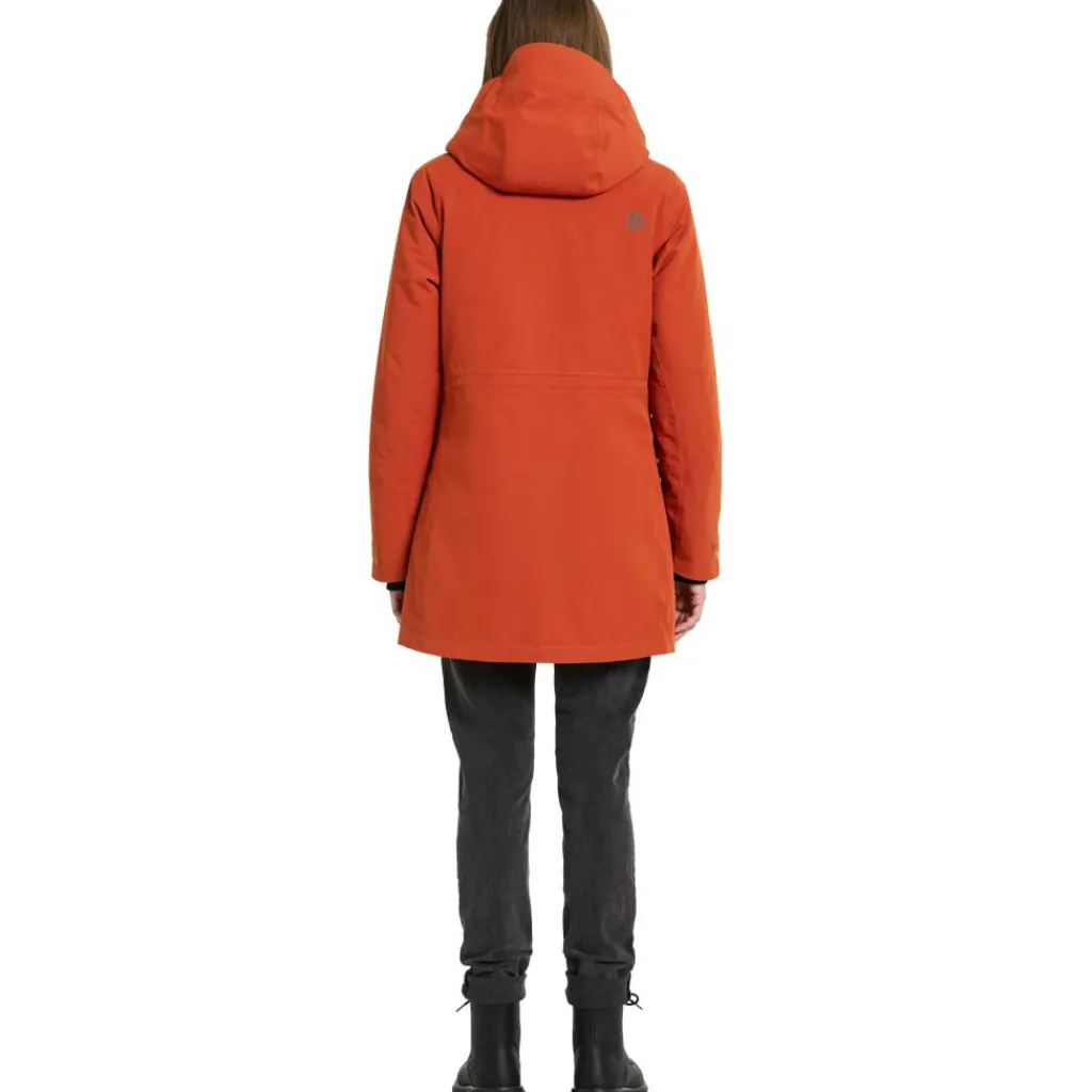 Outdoor Jack-Didriksons Harriet parka outdoor jack dames rust
