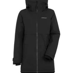 Didriksons Helle parka outdoor jack dames black< Outdoor Jack