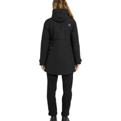 Didriksons Helle parka outdoor jack dames black< Outdoor Jack