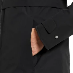 Didriksons Helle parka outdoor jack dames black< Outdoor Jack