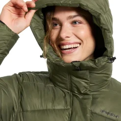 Outdoor Jack-Didriksons Marion parka outdoor jack dames deep green