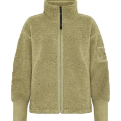 Truien & Vesten-Didriksons Mella vest dames olive green