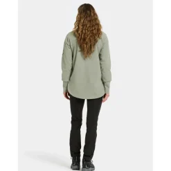 Fleece Vest-Didriksons Ronja fleece vest dames wilted leaf