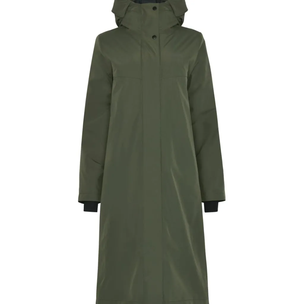 Outdoor Jack-Didriksons Selia parka outdoor jack dames deep green
