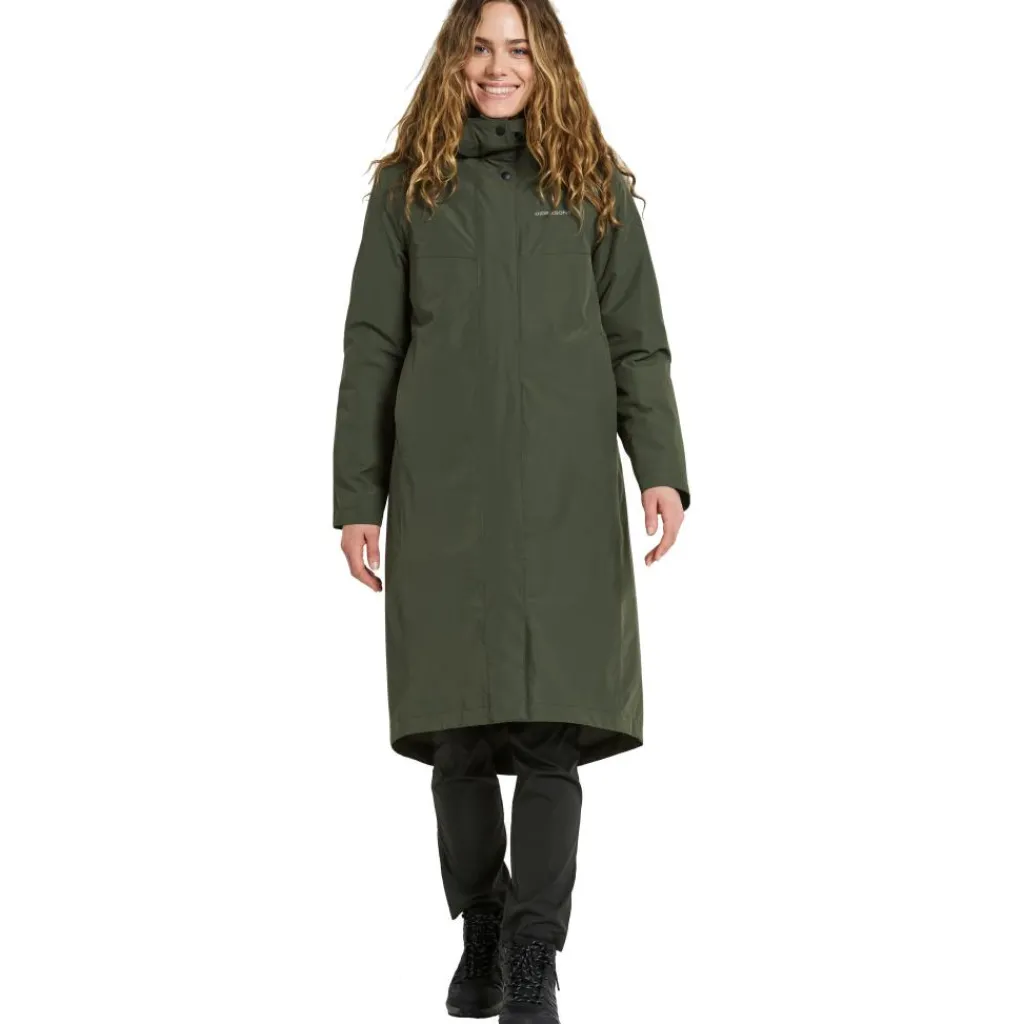 Outdoor Jack-Didriksons Selia parka outdoor jack dames deep green