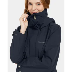 Outdoor Jack-Didriksons Silja outdoor jack dames dark night blue