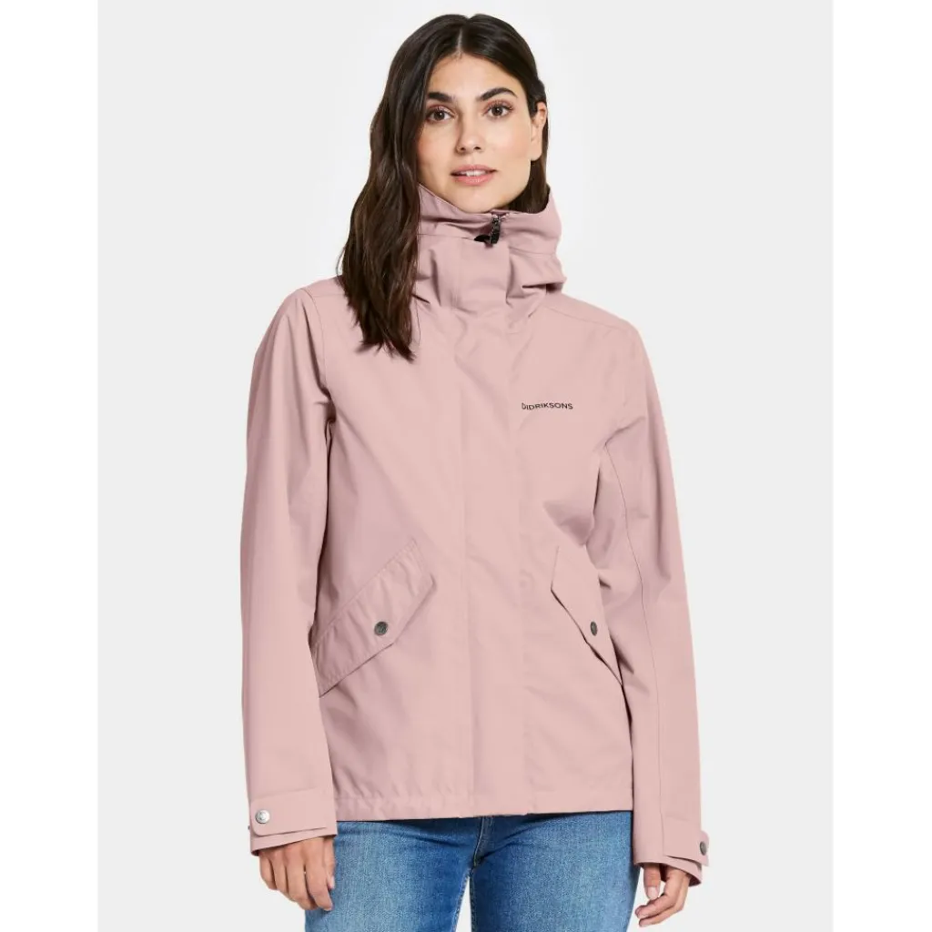 Outdoor Jack-Didriksons Silja softshell jas dames oyster lilac