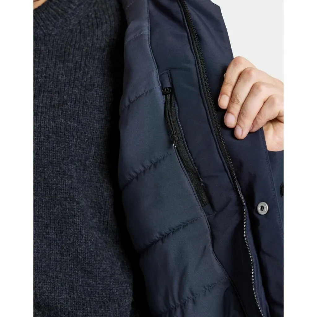 Didriksons Stefan USX outdoor jack heren dark night blue< Jassen