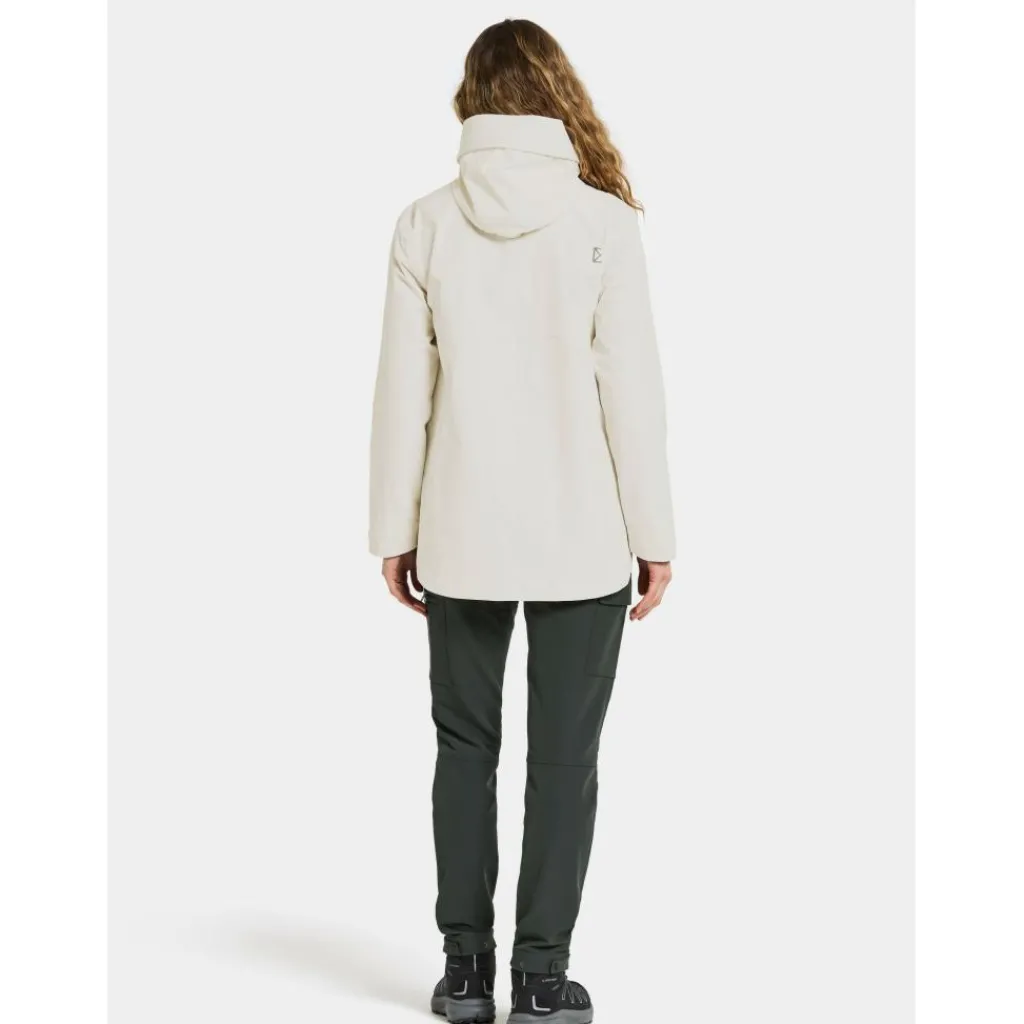 Didriksons Tilde outdoor jack dames white foam< Outdoor Jack