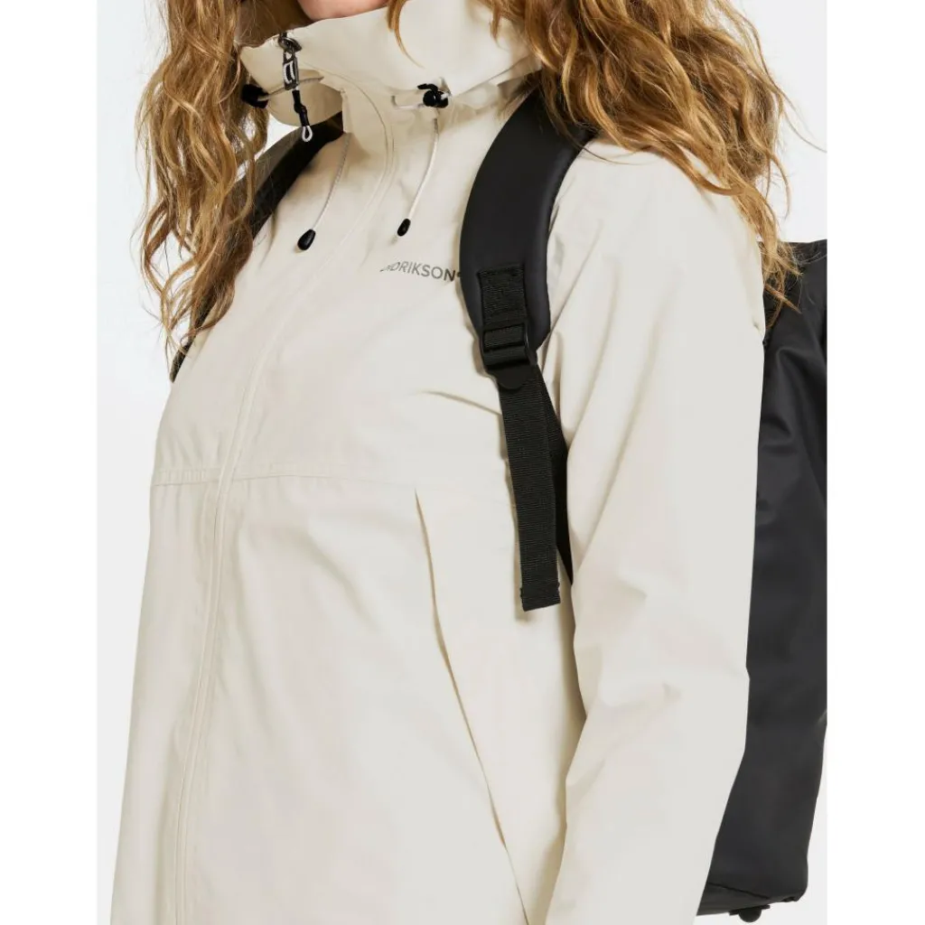 Didriksons Tilde outdoor jack dames white foam< Outdoor Jack