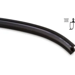 Dometic Afdichtingsrubber 5 meter tbv Heki 1-3-4  zonder permanente ventilatie< Dakluiken