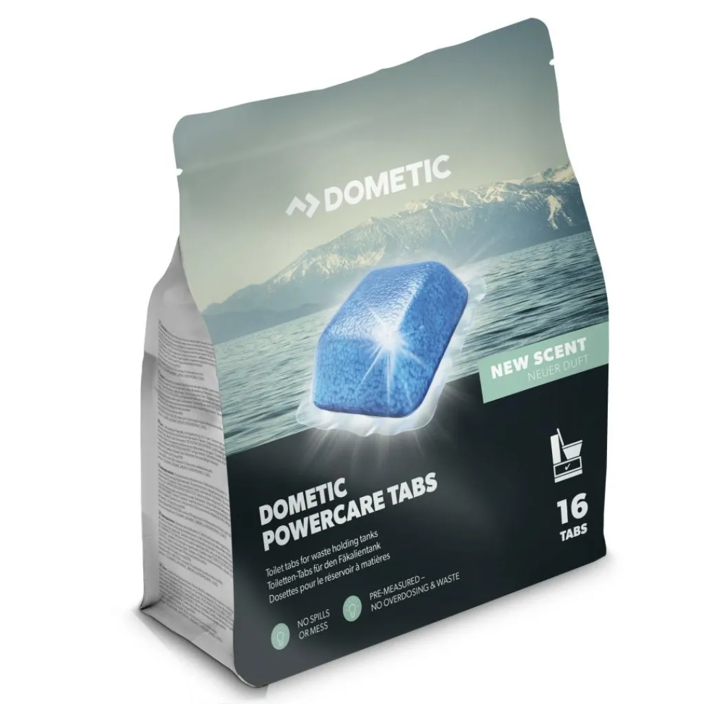 Dometic PowerCare Blue reinigingstabletten 16 stuks< Toiletvloeistoffen & Papier