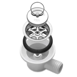 Dometic Smev haakse afvoerplug 25 mm< Tankdoorvoeren & Afvoerpluggen