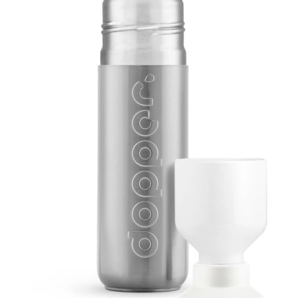 Dopper Insulated thermosfles 350 ml silver< Drinkflessen