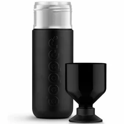 Dopper Insulated thermosfles 1 liter blazing black< Drinkflessen