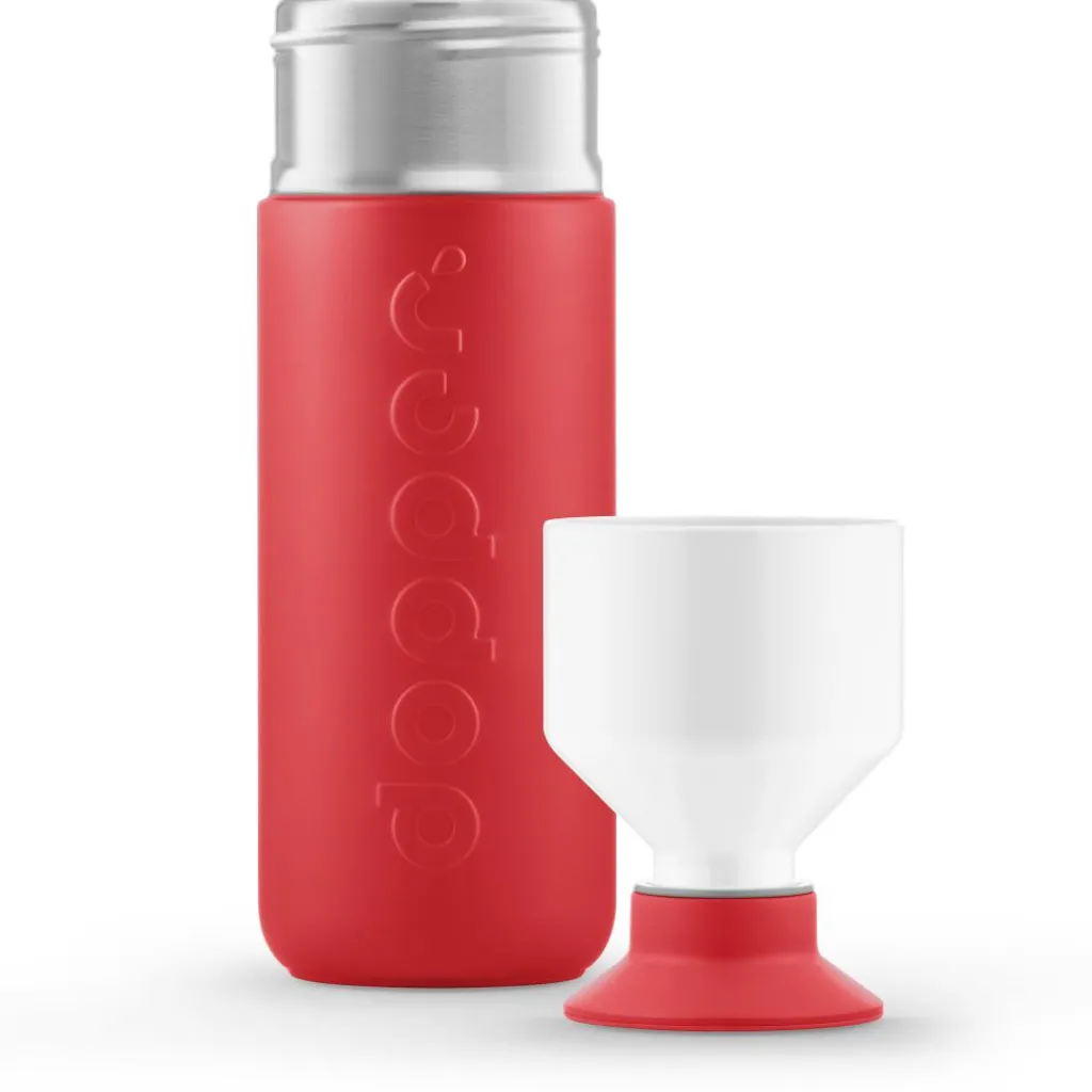 Dopper Insulated thermosfles 580 ml deep coral< Drinkflessen