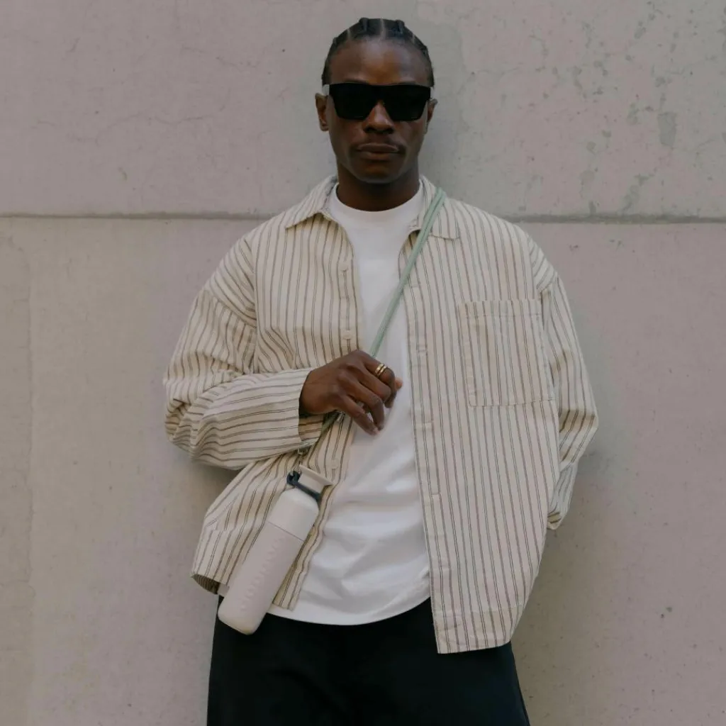 Dopper koord sage green< Drinkflessen