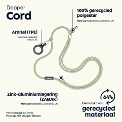 Dopper koord sage green< Drinkflessen