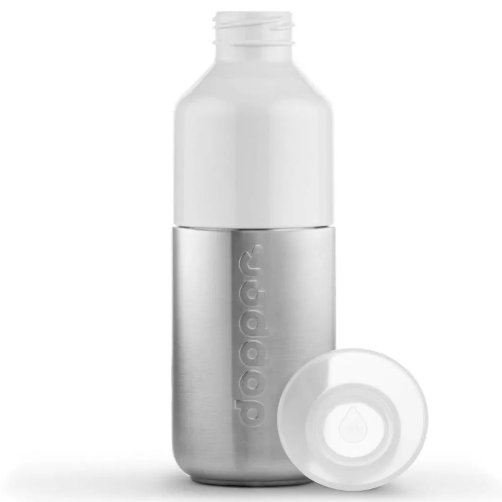 Drinkflessen-Dopper Steel drinkfles 350 ml solid steel