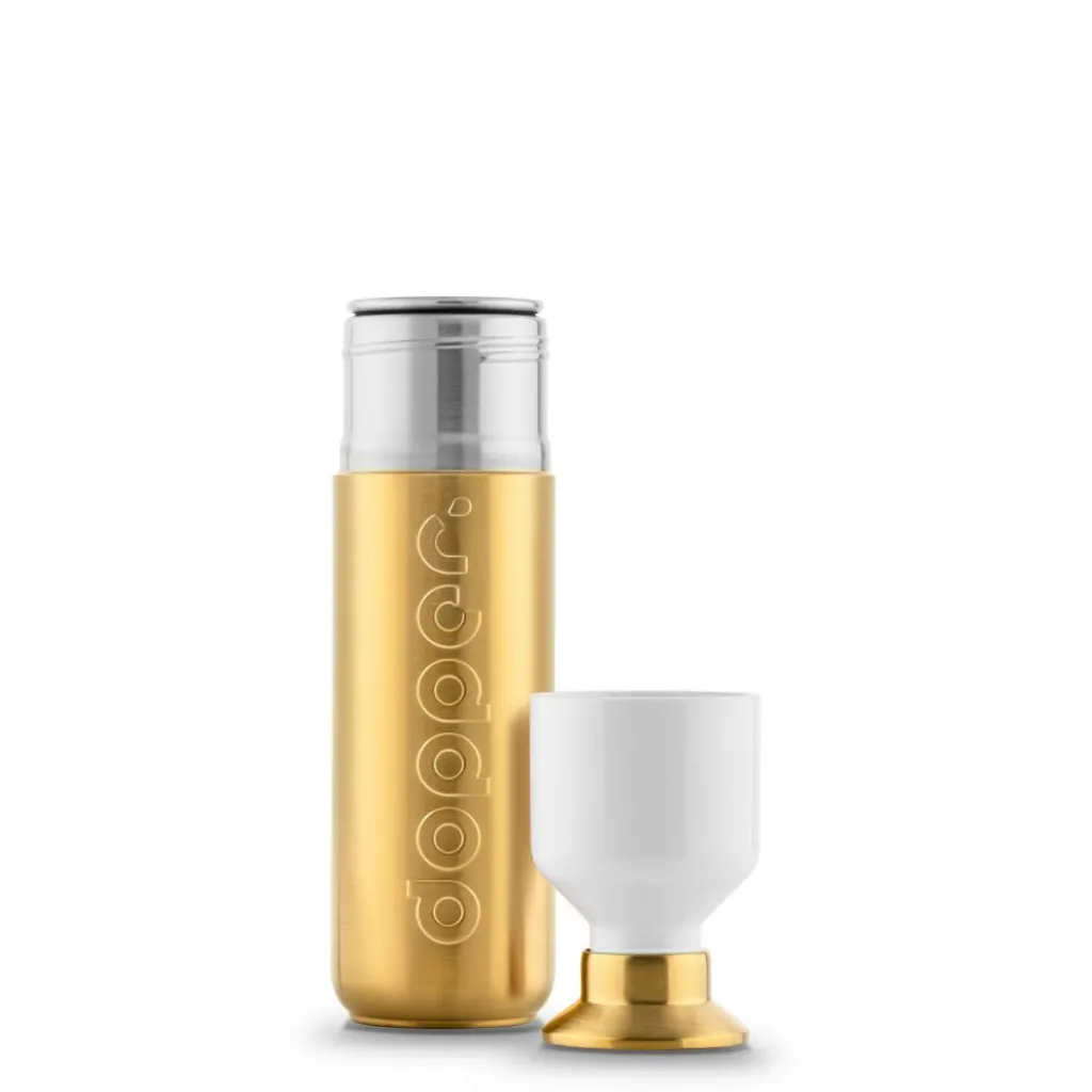 Drinkflessen-Dopper Steel Limited Edition drinkfles 490 ml gold