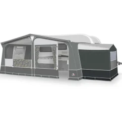 Doréma Daytona Olympic uitbouw hoog antraciet< Uitbouwen