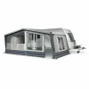 Voortent Caravan-Doréma Diamond XL270 De Luxe voortent 25 mm stalen frame  antraciet