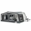 Doréma Monza 240 DeLuxe voortent 25 mm stalen frame  antraciet< Voortent Caravan