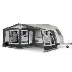 Doréma Multi Nova Excellent voortent 28 mm aluminium  frame antraciet< Voortent Caravan