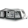 Doréma Multi Nova voortent 28 mm aluminium frame  antraciet< Voortent Caravan