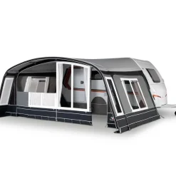 Doréma Onyx 270 voortent 28 mm aluminium frame antraciet< Voortent Caravan