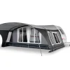 Doréma Onyx 270 voortentluifel 28 mm aluminium frame  antraciet< Caravan- & Voortentluifels