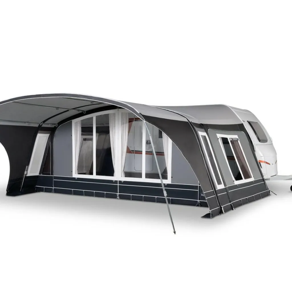 Caravan- & Voortentluifels-Doréma Onyx 270 voortentluifel 28 mm stalen frame antraciet