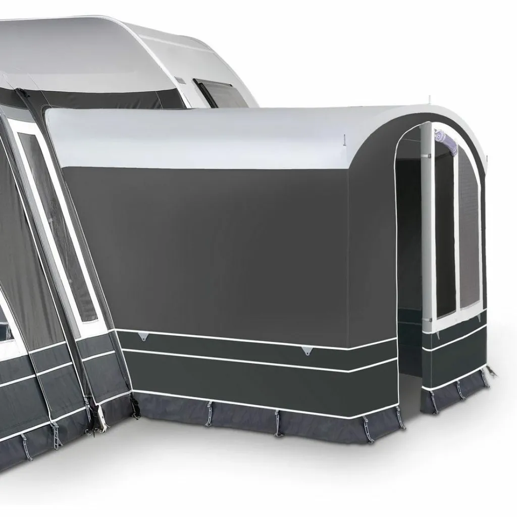 Uitbouwen-Doréma Onyx De Luxe XL uitbouw 25 mm stalen frame antraciet