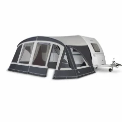 Doréma Porto voortentluifel 28 mm aluminium frame  antraciet grijs< Caravan- & Voortentluifels