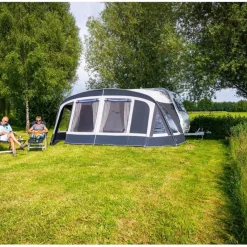 Doréma Porto voortentluifel 28 mm aluminium frame  antraciet grijs< Caravan- & Voortentluifels