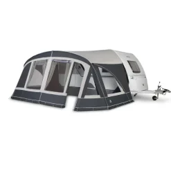 Doréma Porto voortentluifel 28 mm stalen frame antraciet  grijs< Caravan- & Voortentluifels