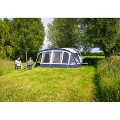 Doréma Porto voortentluifel 28 mm stalen frame antraciet grijs< Caravan- & Voortentluifels